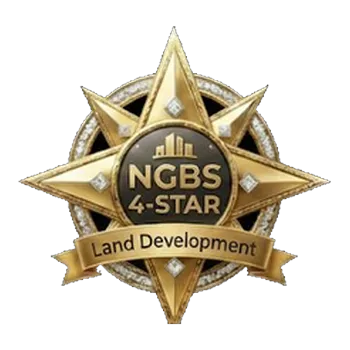NGBS 4-Star Land Development Pre-Certification — SCDC master-planned communities