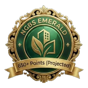 NGBS Emerald Pre-Certification — SCDC Affordable Penthouse Fortress communities